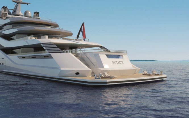 M/Y POLLUX from Amels - Swim platform