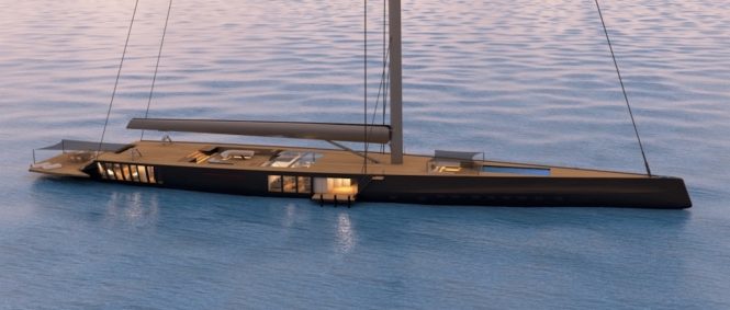Malcom McKeon luxury sloop concept - PROJECT MM78