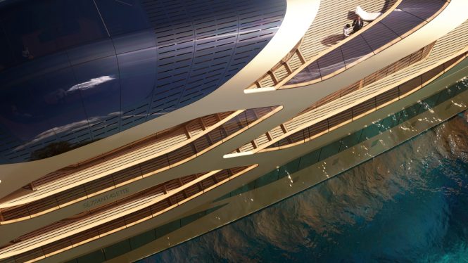 Mega yacht SE77ANTASETTE - Observatory and detailing