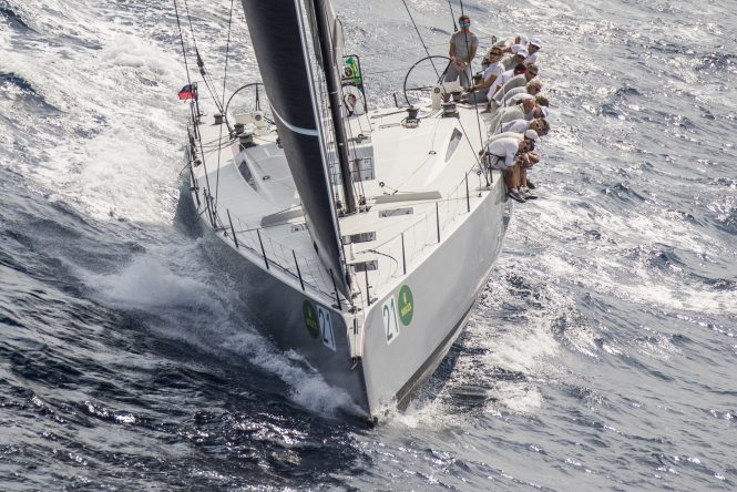 S/Y SUPERNIKKA claimed Mini Maxi Racer Cruiser 1. Photo credit: ROLEX / Carlo Borlenghi