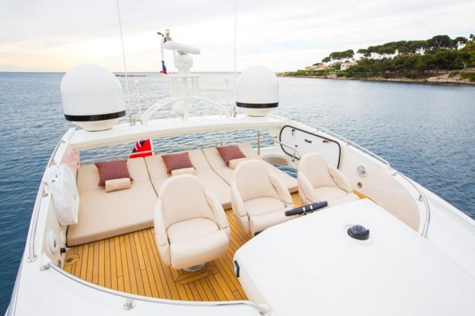 Superyacht FIRECRACKER - Flybridge