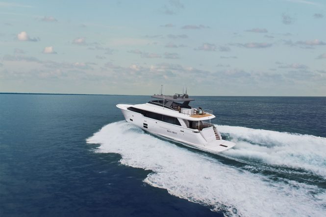 Superyacht M90 PANACERA from Hatteras