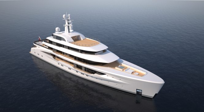 78m Amels custom superyacht designed by Espen Oeino