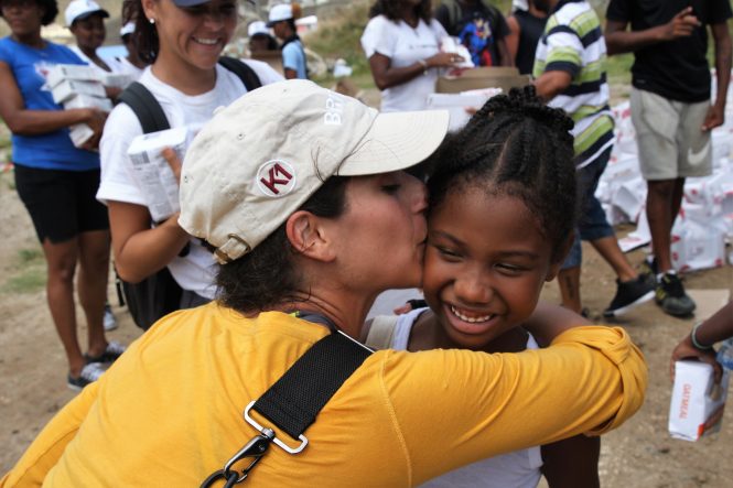 The K1 Britannia Foundation volunteers helping islanders to recover from the devastation of Hurricanes Irma and Maria