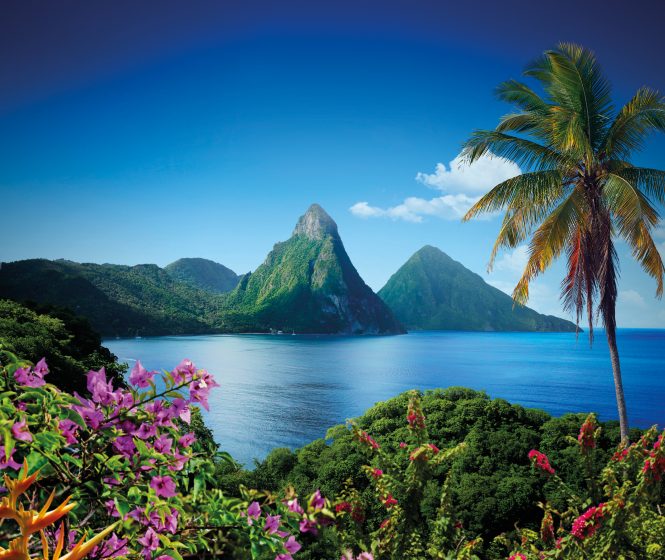 Twin Piton Peaks - Saint Lucia ©Saint Lucia Tourist Board
