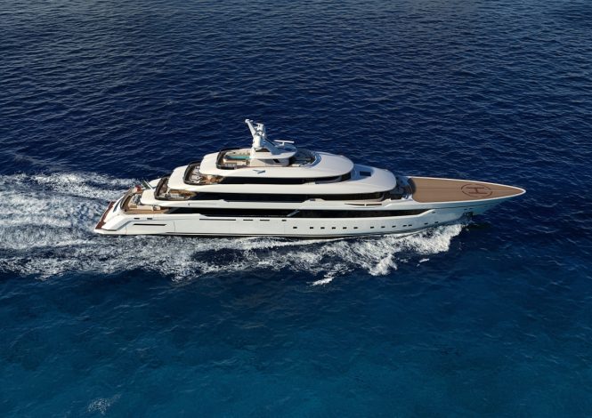 Columbus Classic 80m Mega Yacht