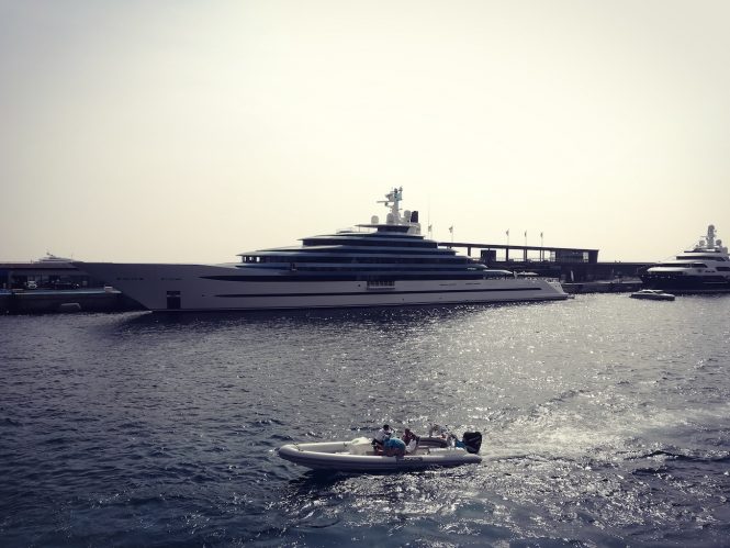 110m Oceanco superyacht Jubilee at MYS 2017 - Photo © CharterWorld