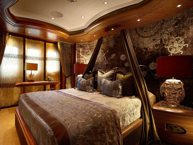 Inside ultra-luxurious motor yacht KISMET