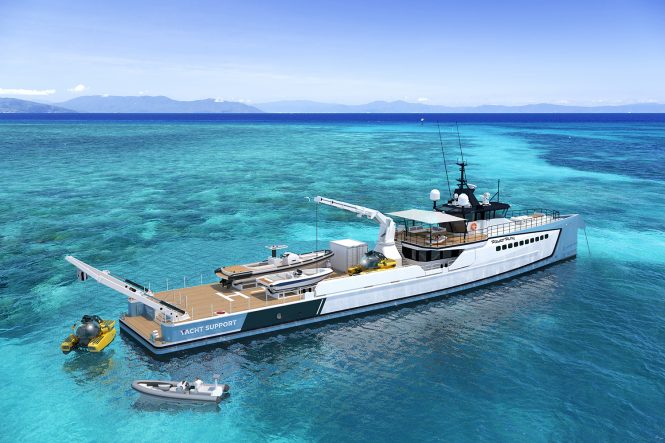 DAMEN yacht support vessel POWER PLAY