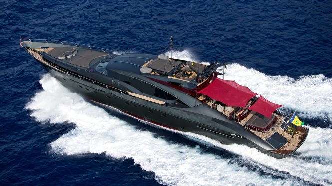 ASCARI motor yacht for charter in the Bealearics