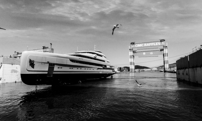 CMY launch their most important yacht to date - 88.50m MEGA YACHT ILLUSION PLUS - Credit Pride Mega Yachts