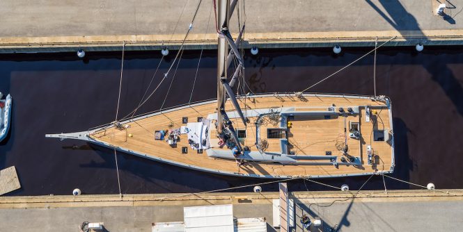 Aerial view of HAROMI - launch