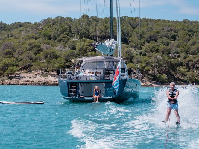 Fantastic charter holidays and water toys aboard J SIX yacht