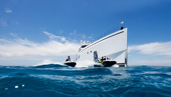 11.11 superyacht with water toys