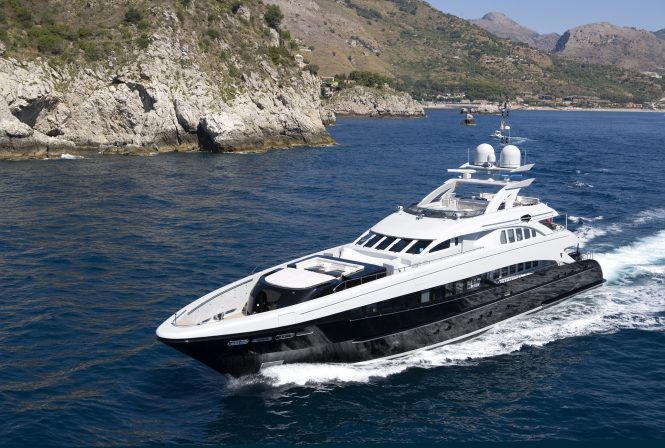 Luxury superyacht BLISS by Heesen available in the Mediterranean
