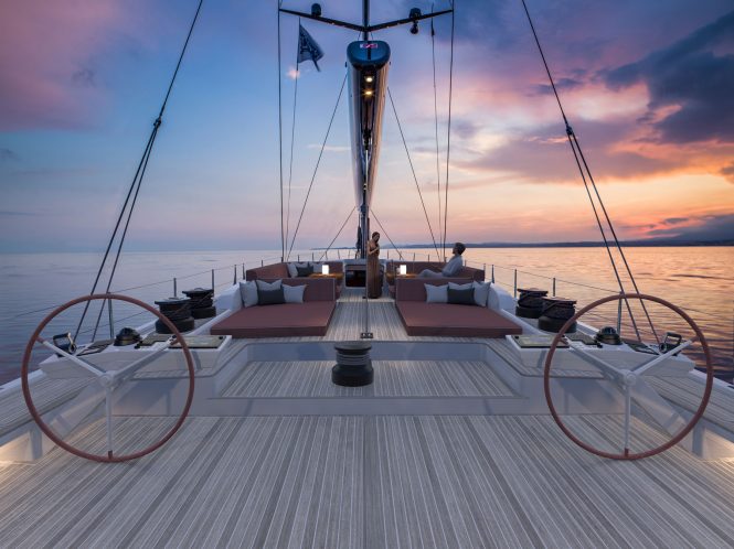 SWAN 98 luxury sailing yacht