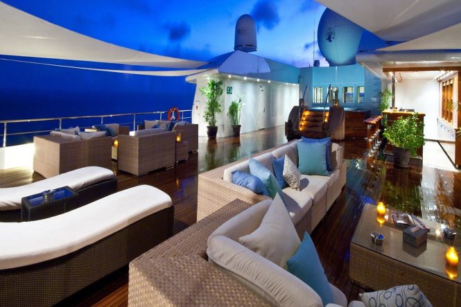 Exterior seating areas