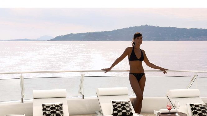 Mediterranean yacht charters with fantastic motor yacht QUARANTA