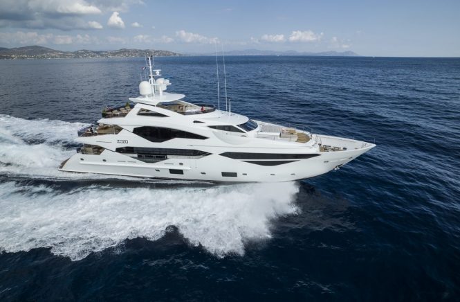 SUNSEEKER 131 yacht ZOZO - sistership to LADY M - Photos of LADY M will be released soon