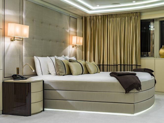 Master suite with luxury amenities