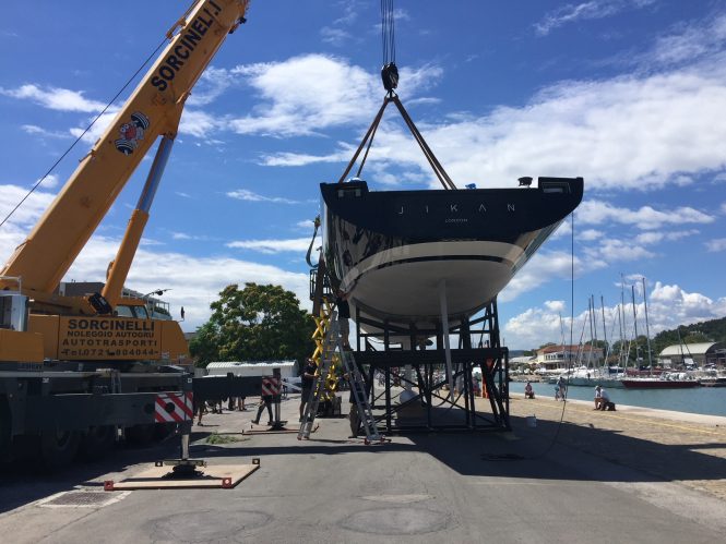 Sailing yacht JIKAN launched