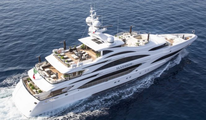 ILLUSION V aerial view