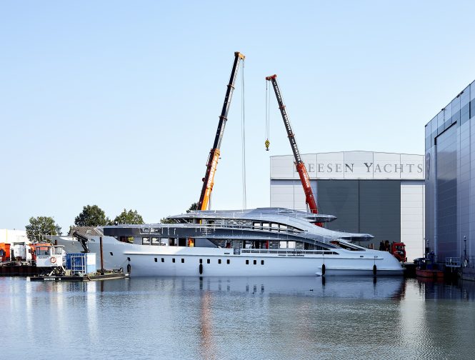 Luxury motor yacht Project Triton by Heesen - Photo by Dick Holthuis 