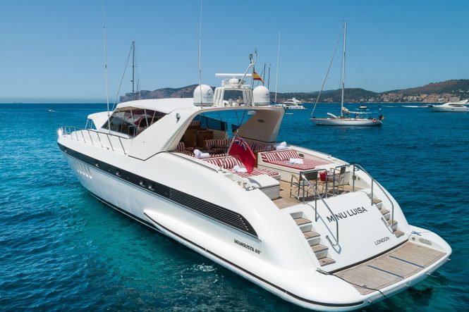 Mangusta Yacht MINU LUISA - Transom view