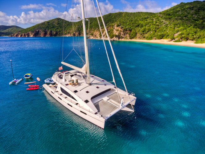 Sailing catamaran yacht ZINGARA