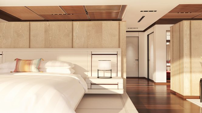 VIP Guest State Room bedroom main deck