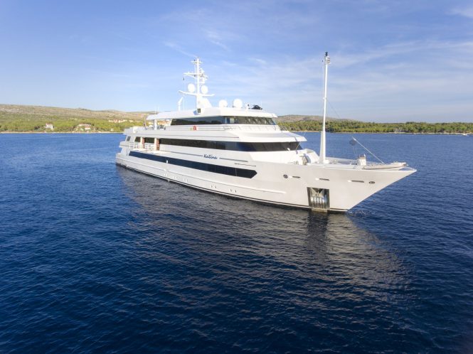 KATINA superyacht offering modern and luxurious amenities and great service