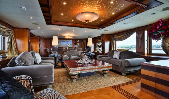 Lavish and comfortable interiors offer relaxing retreat