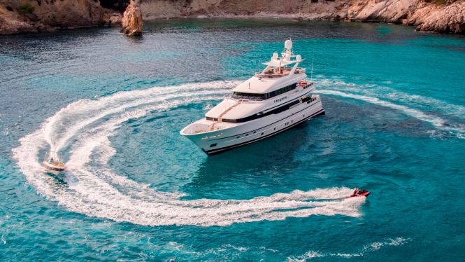 Motor yacht TATIANA with water toys