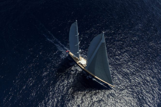 Royal Huisman yacht AQUARIUS - Photo credit Carlo Baroncini