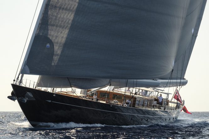 Sailing yacht AQUARIUS by Royal Huisman - Photo credit Carlo Baroncini