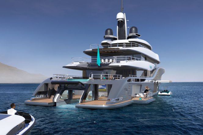 Turquoise 77m Quantum - Limo Approach