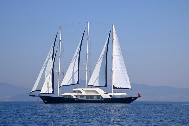 50m motor sailer yacht MEIRA