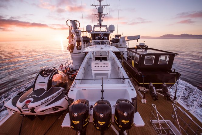 Exceptional equipment on board