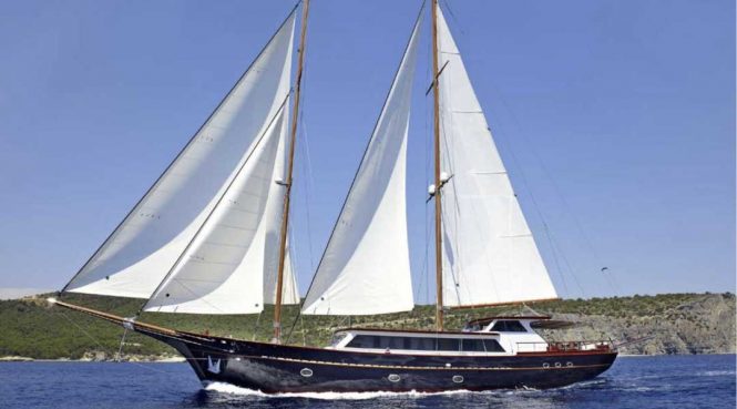 IRAKLIS L sailing gulet offering luxury charter vacations