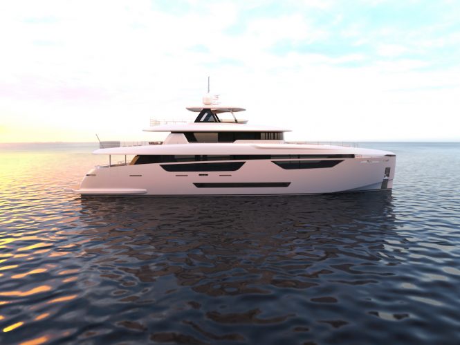 Luxury yacht JOHNSON 115