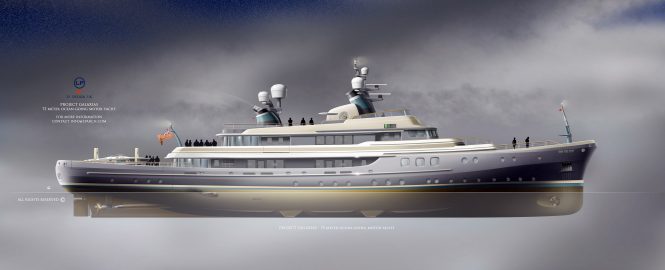 SUPERYACHT CONCEPT GALAXIAS BY LP DESIGN