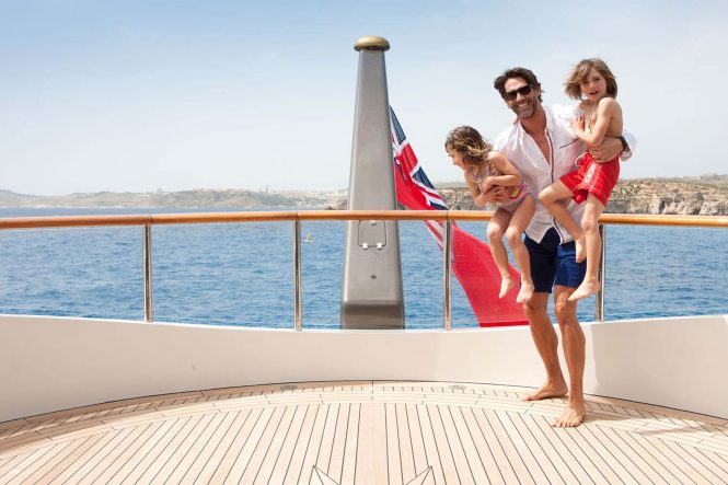 A fantastic yacht for family charters