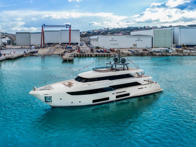 NAVETTA 33 MARIA THERESA superyacht at launch