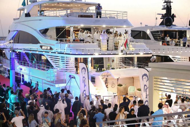 Royal Opening Ceremony of the Dubai International Boat Show in 2018