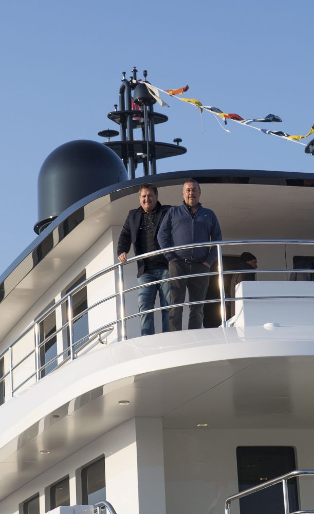 Andrea Pezzini with Andrea Merloni