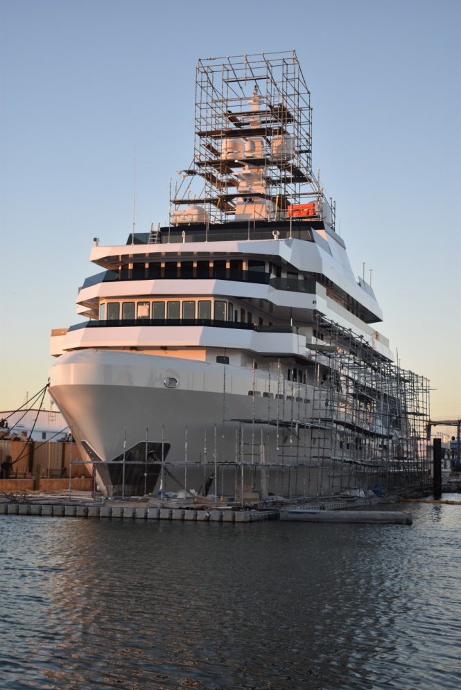 Explorer yacht DANAH VOYAGER at Dania Cut - Photo credit Dorie Cox at www.the-triton.com