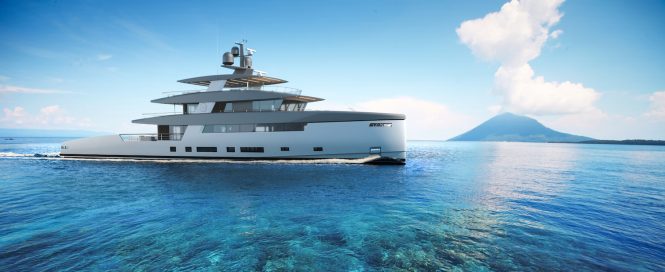RSY 50m SVY Ceccarelli superyacht concept for Rosetti Superyachts