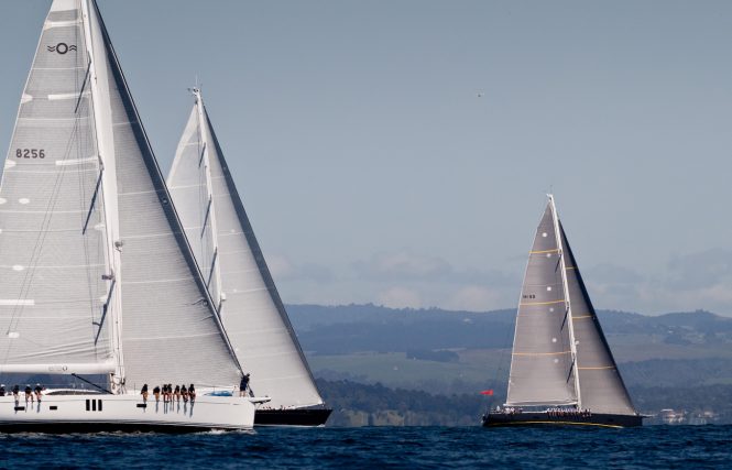 The NZ Millennium Cup is raced in one of the world's great natural playgrounds - Photo © Jeff Brown