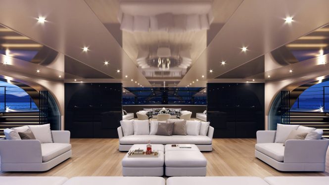 Exterior seating area - Photo © Malcolm McKeon