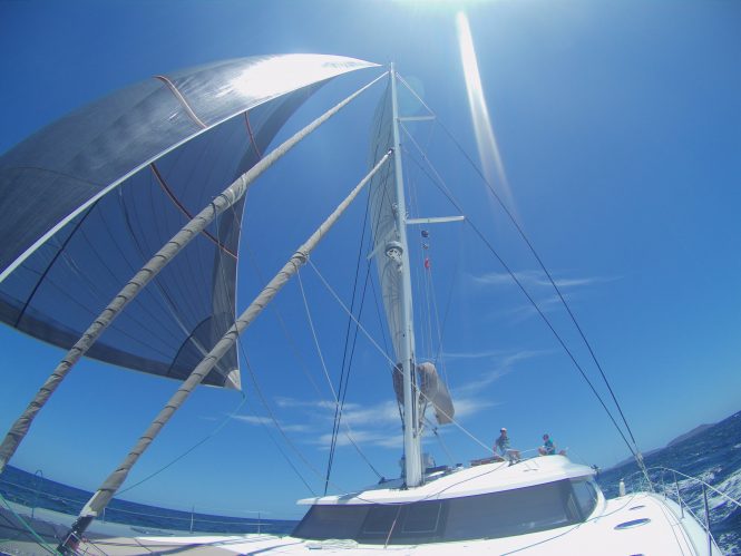 Luxury sailing catamaran LIR